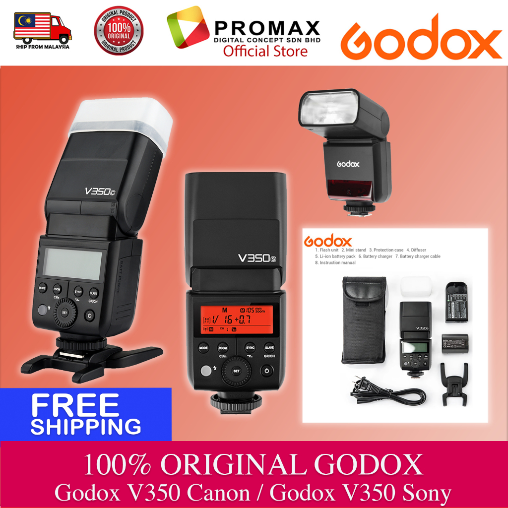 GODOX-V350-Series-TTL-for-Canon-Sony-24G-Li-ion-Camera-Flash-with-Built-in-Rechargeable-Battery