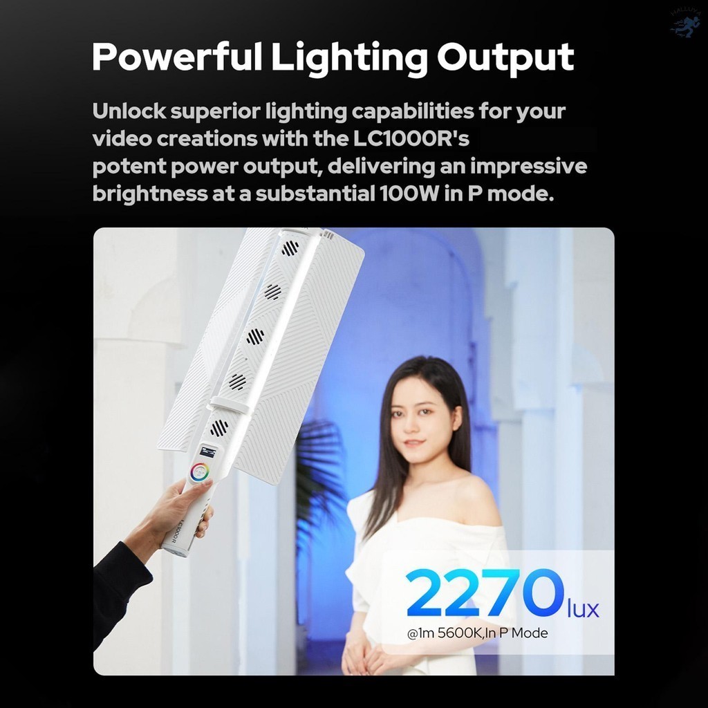 Godox-LC1000R-Handheld-RGB-Light-Stick-100W-LED-Video-Light-Wand-2500K-8500K