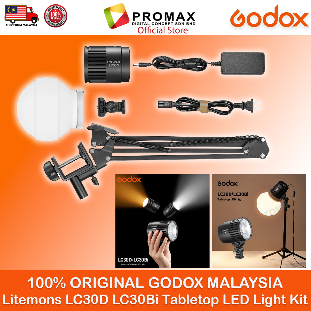 Godox-Litemons-LC30D-LC30-Bio-Tabletop-LED-Light-Kit-for-content-creators-tabletop-product-shooters-