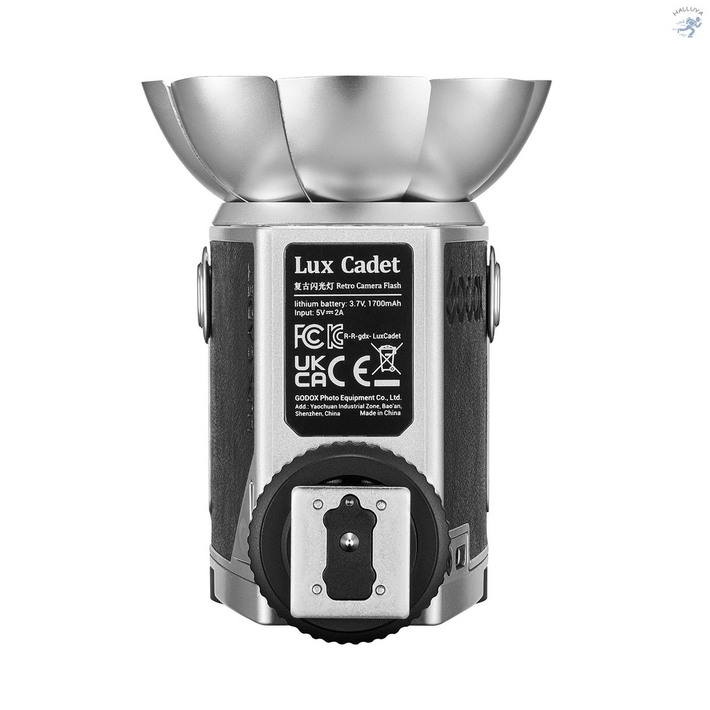 Godox-Lux-Cadet-Retro-Camera-Flash-GN10-6200K300K-Color-Temperature-Auto-Manual-Flash-lux-cadet