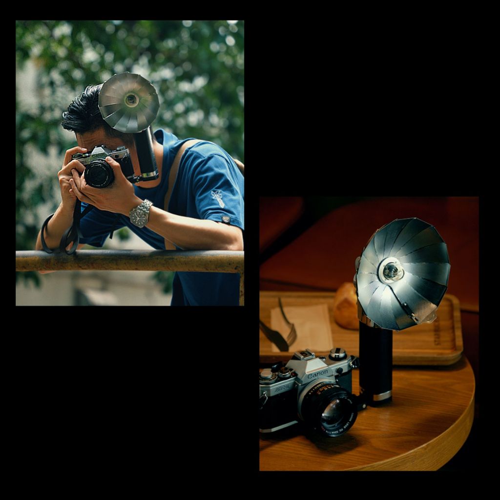 Godox-LuxMaster-Retro-Tiltable-Camera-Flash-Head-with-Wireless-Sync-and-Efficient-Touch-Screen-Lux-M