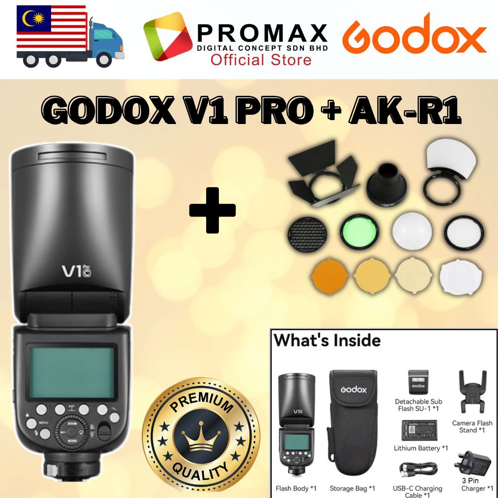 Godox-V1Pro-V1-Pro-V1C-V1N-V1S-Flash-Speedlight-Round-TTL-Li-ion-Round-Head-Camera-Flash-V1-Pro-V1-P