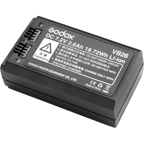 Godox-VB26-Battery-VC26-Charger-For-Godox-V1-V860-III-Speedlight-Flash-VC-26-VB-26-100-Original-Godo
