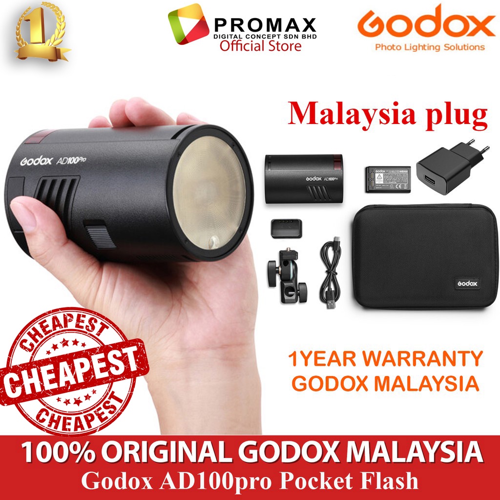ORIGINAL-GODOX-AD100-PRO-POCKET-FLASH-OUTDOOR-STROBE-TTL-AD100pro-GODOX-MALAYSIA