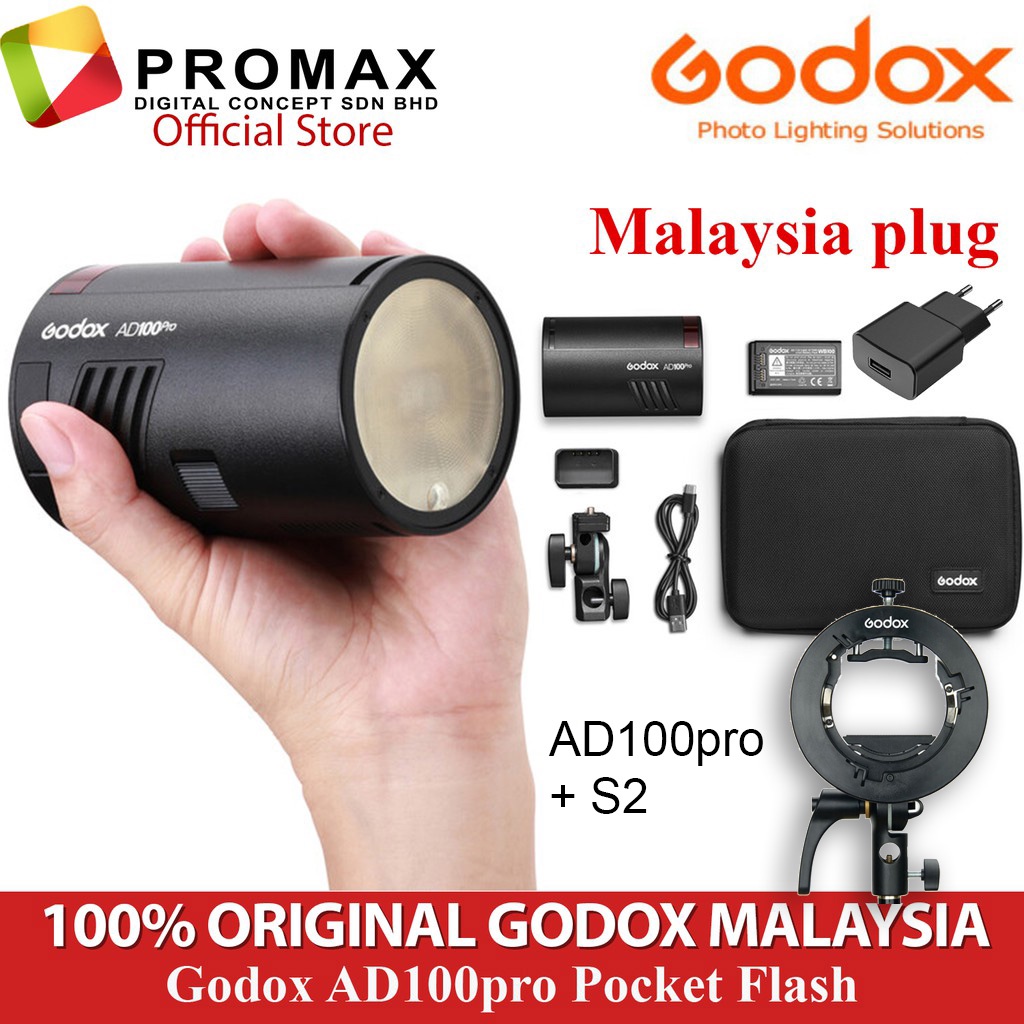 ORIGINAL-GODOX-AD100-PRO-POCKET-FLASH-OUTDOOR-STROBE-TTL-AD100pro-GODOX-MALAYSIA
