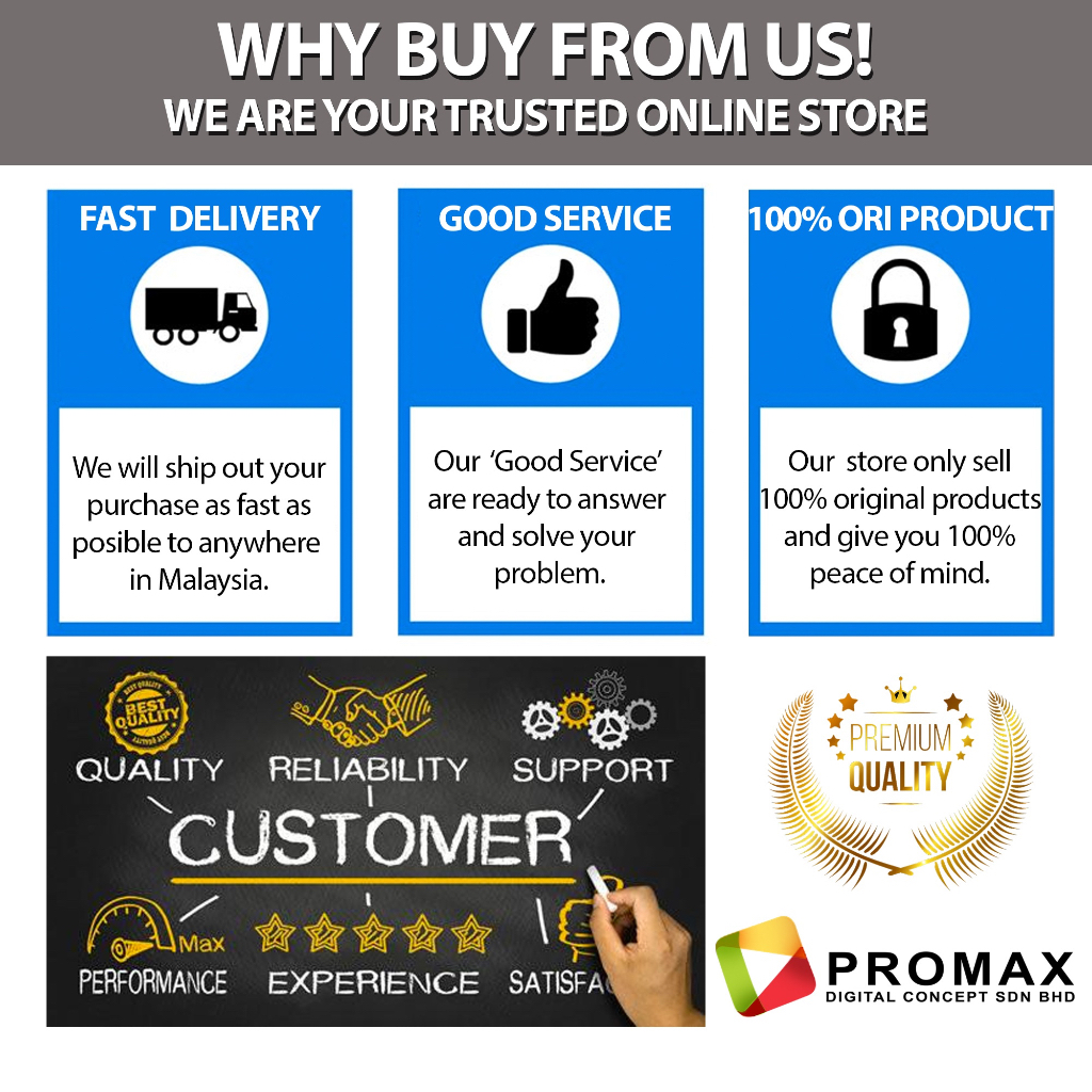 PROMAX-Pull-Rod-Hard-Roller-PP-Carry-Case-5129-with-Foam-Watertight-Dustproof-Crushproof-Photography