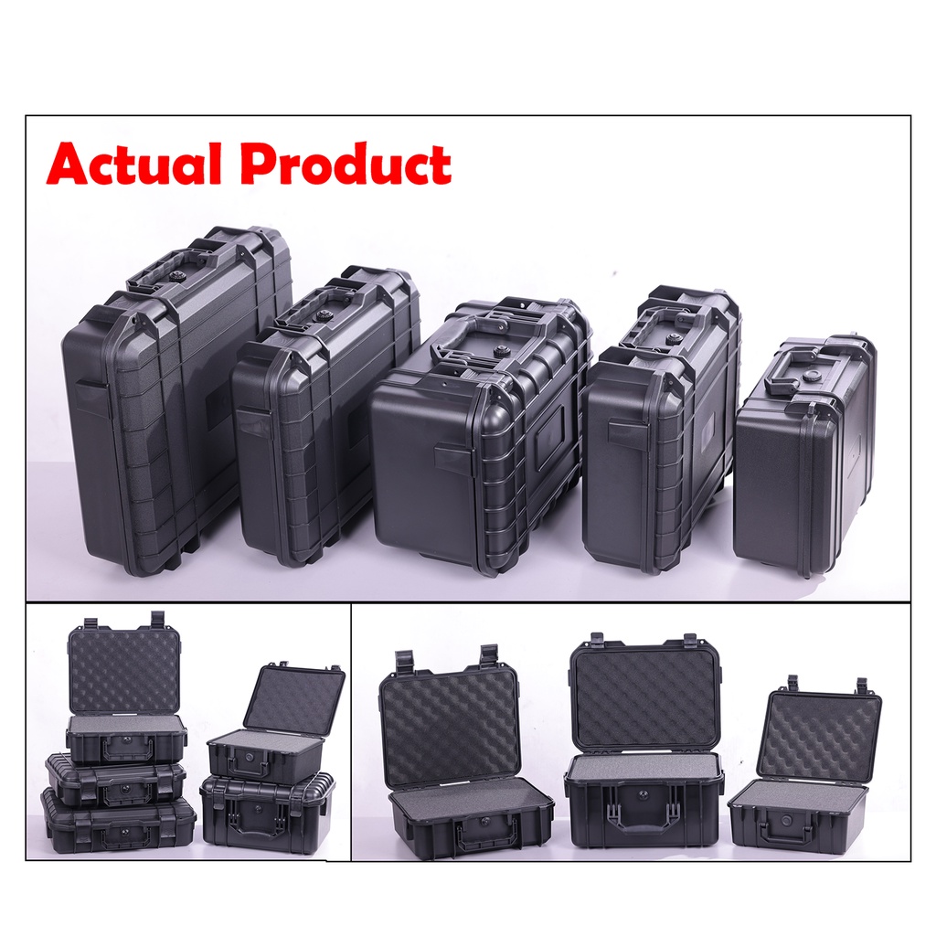 ProMax-Hard-PP-Carry-Case-Tool-Box-Storage-Bag-PP-Carrying-case-Hardcase-Include-Sponge-Foam-camera-