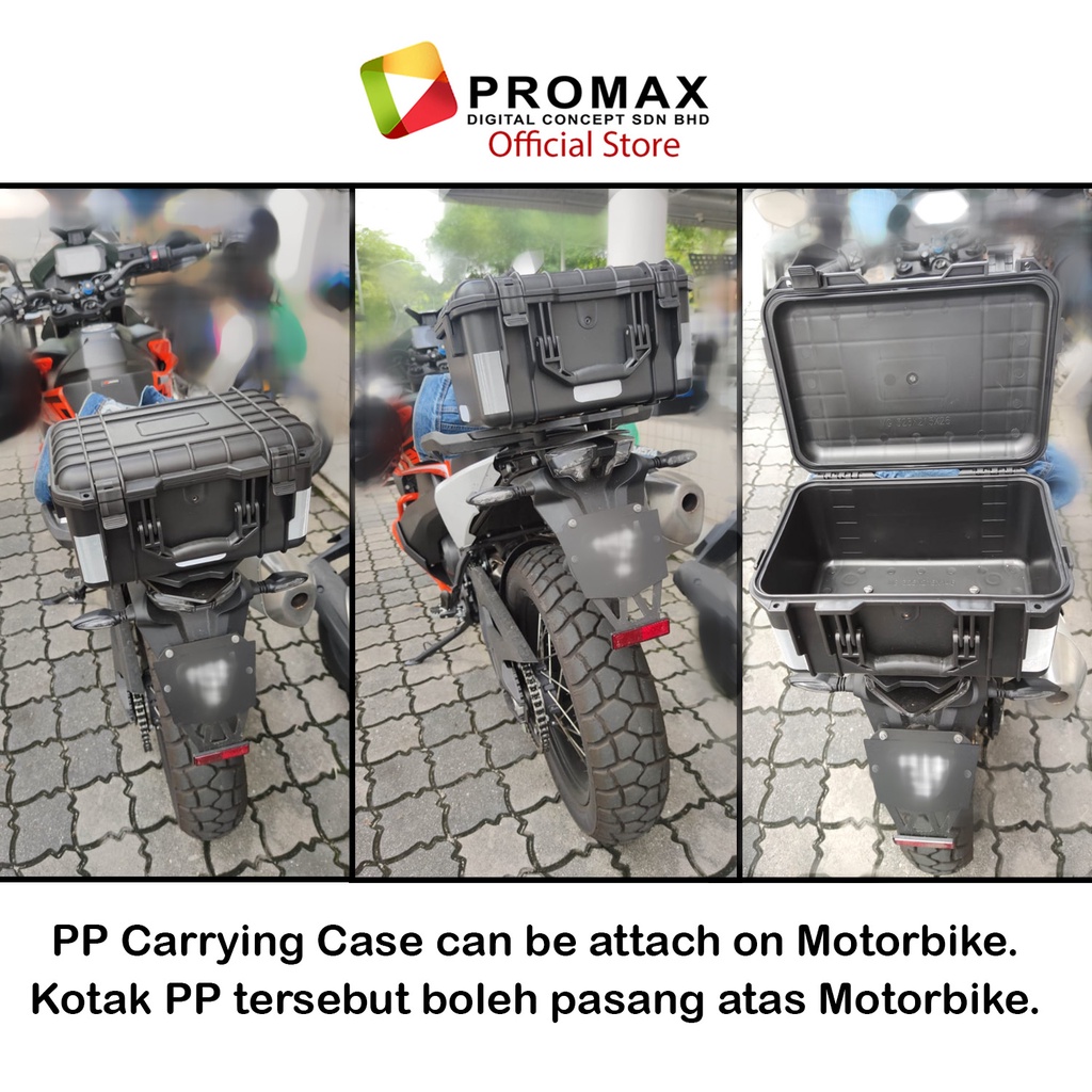 ProMax-Hard-PP-Carry-Case-Tool-Box-Storage-Bag-PP-Carrying-case-Hardcase-Include-Sponge-Foam-camera-