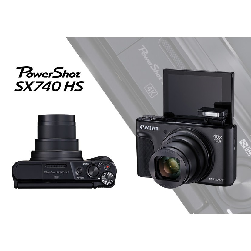Ready-Stock-Canon-PowerShot-SX740-HS-Digital-Camera-BLACK-SX740HS-100-Original-Canon-Warranty