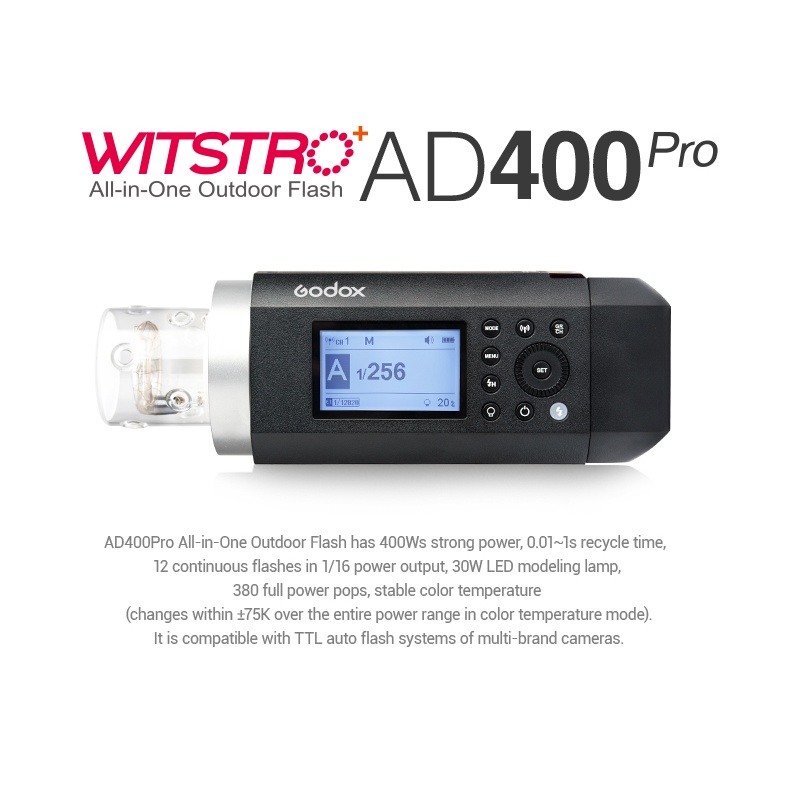 Ready-Stock-Godox-AD400pro-AD400-PRO-with-all-in-one-outdoor-flash-Original-Godox